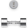 Гантель UNIX FIT PRO круглая хромированная 6 кг, 2 шт. DBRND6PCEx2